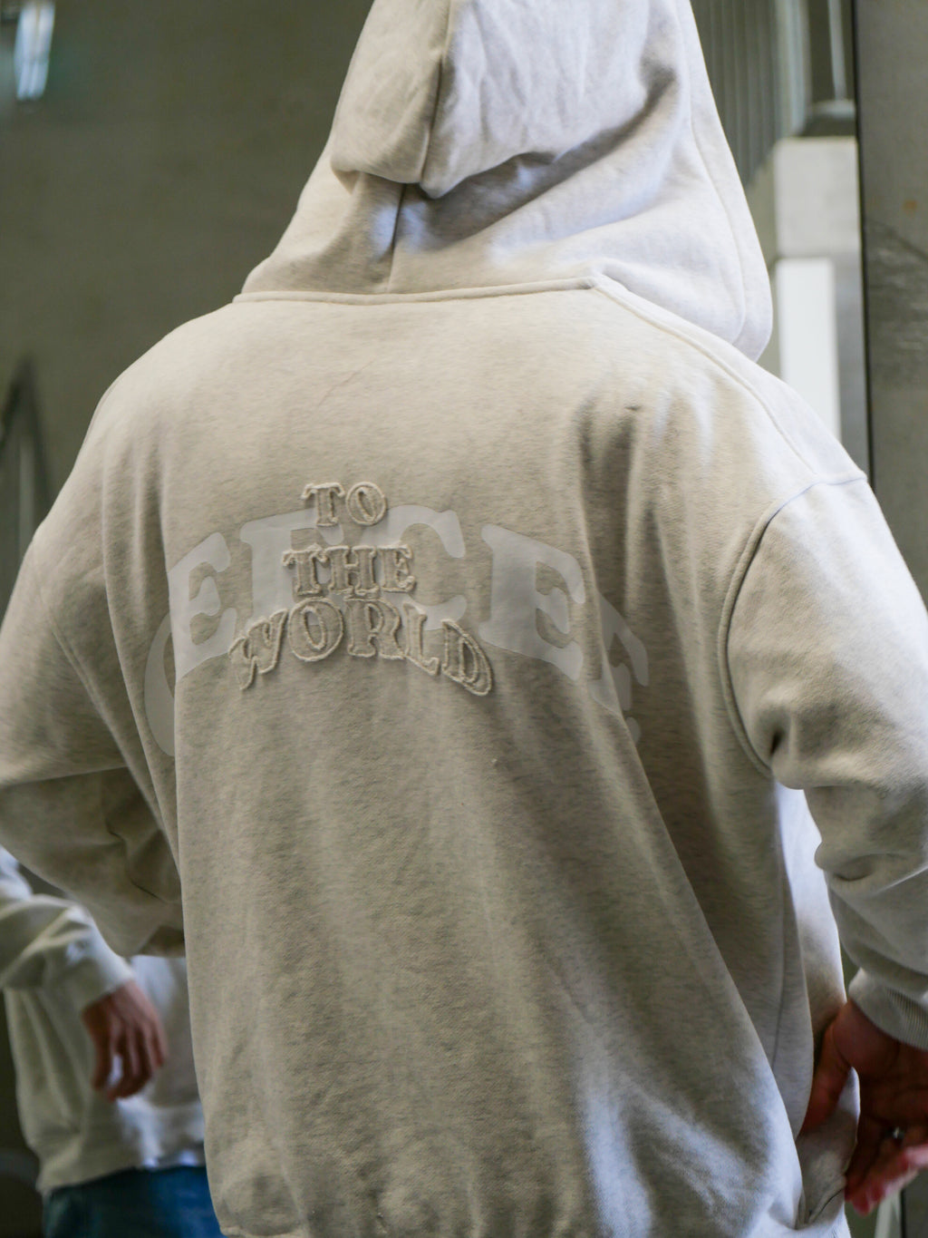 Double Zip Hoodie | Grey